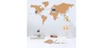 Wandbord wereldkaart, Ophalen of Verzenden