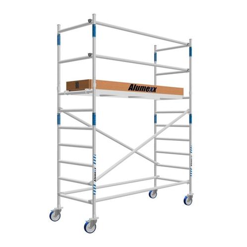 Alumexx Basic Line rolsteiger rolstelling stelling steiger, Zakelijke goederen, Machines en Bouw | Liften, Steigers en Ladders