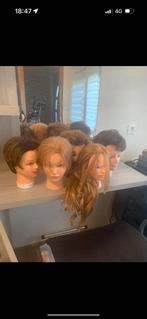 Oefenhoofden vrouwen kappers, Ophalen