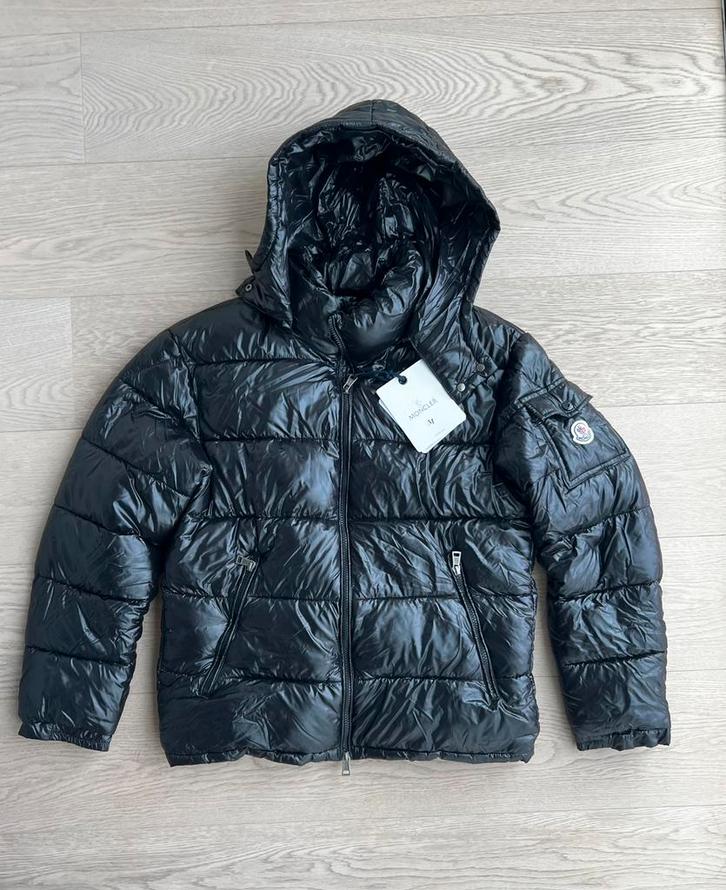 Moncler zwarte puffer jacket, Kleding | Heren, Jassen | Winter, Nieuw, Maat 48/50 (M), Zwart, Ophalen