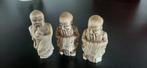 3 Japanse geluksbrengers bisquit, Antiek en Kunst, Antiek | Porselein, Ophalen of Verzenden