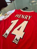 Arsenal 2001/2002 Kampioenen Shirt – Henry #14 (Long Sleeve), Maat M, Verzenden, Shirt