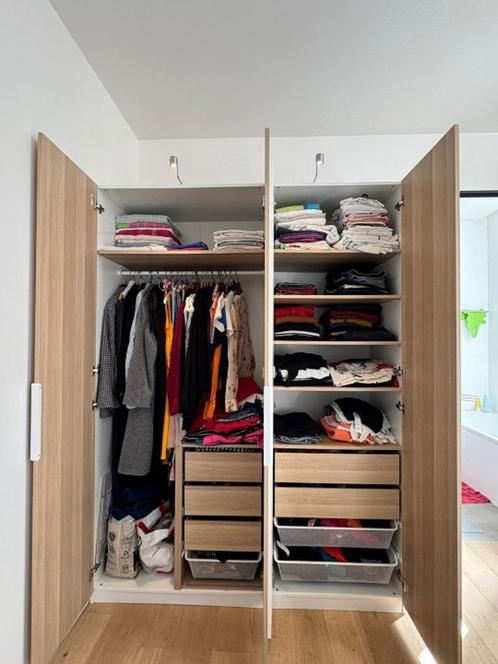 Ikea Pax kledingkast te koop, Huis en Inrichting, Kasten | Kleerkasten, Zo goed als nieuw, 200 cm of meer, 150 tot 200 cm, 50 tot 75 cm