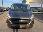 Ford Transit Custom 2.0 TD 6plaatsen lichte vracht trekhaak, Auto's, Bestelwagens en Lichte vracht, Voorwielaandrijving, Stof