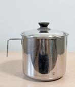 Lagostina / Brevettato / 17cm de diamètre / couvercle inclus, Inox, Enlèvement ou Envoi, Plaque céramique, Utilisé