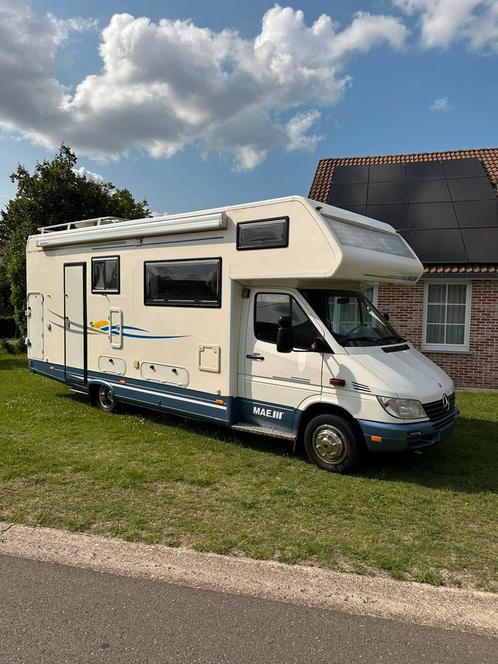 Sprinter, Caravans en Kamperen, Mobilhomes, Bedrijf, Half-integraal, meer dan 6, Diesel, 7 tot 8 meter, Ophalen of Verzenden