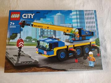 Lego City 60324 – Mobiele kraan  beschikbaar voor biedingen