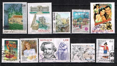 Postzegels uit Monaco - K 4805- allerlei 1, Postzegels en Munten, Postzegels | Europa | Overig, Gestempeld, Monaco, Verzenden