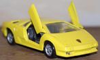 MAISTO (Collectie SHELL) - Lamborghini Diablo geel 1:40 .., Ophalen of Verzenden, Zo goed als nieuw, Auto