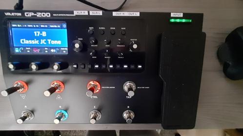 Valeton GP200 digital amp, Muziek en Instrumenten, Effecten, Zo goed als nieuw, Chorus, Delay of Echo, Distortion, Overdrive of Fuzz