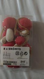 8 paddenstoelen in stof SNOMYS van Ikea, Ophalen, Zo goed als nieuw