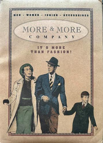 Retro mode poster more & more beschikbaar voor biedingen