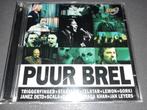 PUUR BREL, cd+dvd, Jacques Brel, Belpop, Ophalen of Verzenden, Zo goed als nieuw, Alternative