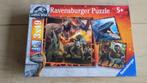 Puzzels van Ravensburger Jurassic World dino's, Ophalen, 10 tot 50 stukjes, Zo goed als nieuw, 4 tot 6 jaar