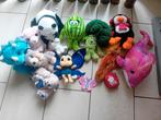 Lot van 12 knuffels, Kinderen en Baby's, Speelgoed | Knuffels en Pluche, Ophalen of Verzenden, Zo goed als nieuw, Overige typen