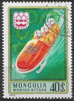 Mongolie 1975 - Yvert 828 - Winterspelen in Innsbruck (ST), Verzenden, Gestempeld