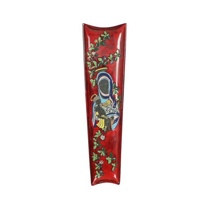 Vintage Wandsculptuur XL San Marino Keramiek Italy, Antiek en Kunst, Antiek | Keramiek en Aardewerk, Ophalen of Verzenden