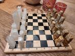Marmeren schaakstukken, Hobby en Vrije tijd, Een of twee spelers, Ophalen, Zo goed als nieuw
