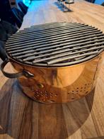 Te koop Koperen NIEUW bbq - GRILL tafelmodel 8 pers + 6 pers, Ophalen of Verzenden, Nieuw