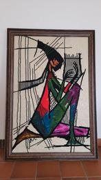 Geborduurd schilderij, Antiek en Kunst, Ophalen