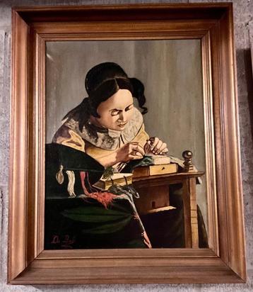 Kaders en schilderijen en lege kaders, Enlèvement