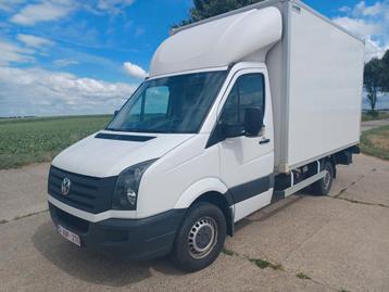Vw crafter 2015, Autos, Euro 5, 2 places, Noir, Diesel