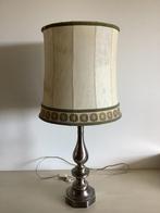 Als nieuw heel mooie tinnen grote tafellamp, Antiek en Kunst, Ophalen of Verzenden