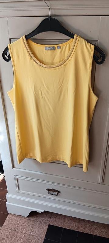 T-shirt sans manches signé Rabe, Rabe, Comme neuf, Taille 42/44 (L), Sans manches