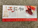 Acryl set schilders ezel, Hobby en Vrije tijd, Schilderen, Ophalen, Nieuw, Ezel
