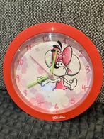 Horloge murale Diddl Diddlina plastique de 21 cm de diamètre, Collections, Enlèvement ou Envoi, Diddl