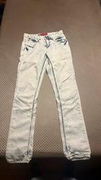 witte jeans broek, Ophalen