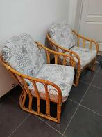 Deux chaises longues en bambou, Enlèvement ou Envoi