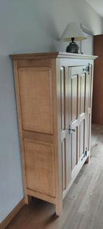 Handgemaakte eiken kast H 154 cm, B 125, D 45, Huis en Inrichting, Ophalen, Gebruikt