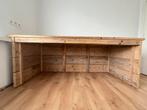 Steigerhouten bureel tafel toonbank 177x78x77, Ophalen, Zo goed als nieuw