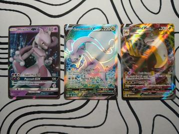 Pokémon GX/V Bundle – Mewtwo GX, Hisuian Goodra V & Boltund  beschikbaar voor biedingen