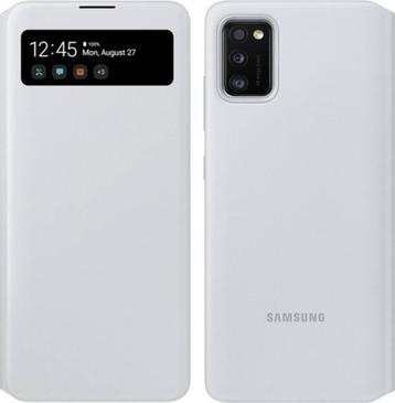 Samsung Galaxy A41 Hoesje S-View Wallet Cover Wit beschikbaar voor biedingen