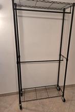 Penderie roulettes 2 niveaux, Enlèvement, Utilisé