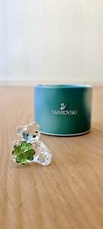 Swarovski Kris Bear Good Luck with a four-leaf clover, Verzamelen, Ophalen of Verzenden, Zo goed als nieuw