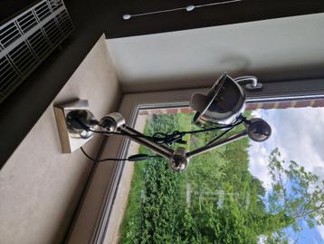 Lampe de bureau rétro, Enlèvement ou Envoi, Comme neuf, Verre, Retro