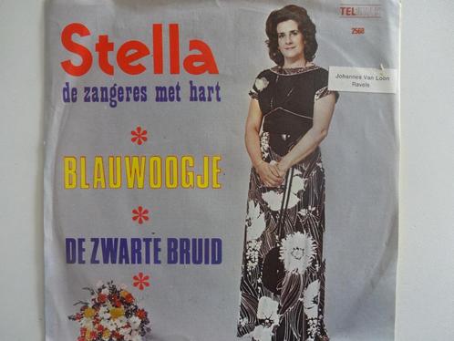Stella - Blauwoogje / De Zwarte Bruid (1977), Cd's en Dvd's, Vinyl Singles, Single, Nederlandstalig, Ophalen of Verzenden