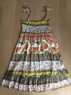 Zomerkleedje met smok en spaghettibandjes, Kleding | Dames, Jurken, Ophalen of Verzenden, Zo goed als nieuw, Maat 38/40 (M), Boven de knie