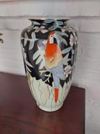 Vase vintage Perroquet Toucan en porcelaine, Maison & Meubles, Comme neuf, Enlèvement ou Envoi
