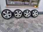 4 autobanden banden op velg, Auto-onderdelen, Banden en Velgen, Ophalen, Gebruikt, 16 inch, 205 mm