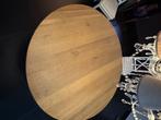 Ronde eettafel 150cm diameter, Huis en Inrichting, Tafels | Eettafels, Ophalen, Gebruikt, Landelijk, Vijf personen of meer