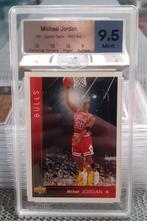 Michael Jordan+bovendek 1993-94+Jordan+Gradé 9.5, Hobby en Vrije tijd, Stickers en Plaatjes, Ophalen of Verzenden, Zo goed als nieuw