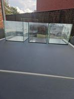3 aquarium van 20cm breed 40 diep 25 hoog, Dieren en Toebehoren, Ophalen, Zo goed als nieuw