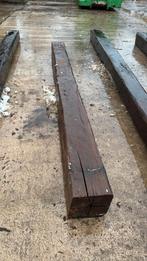 Houten balken (vermoedelijk eik), Doe-het-zelf en Bouw, Hout en Planken, Ophalen, Gebruikt, 25 tot 50 mm, Eiken