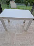 Tafel wit mat 71Bx110Lx74H - AALTER, Huis en Inrichting, Tafels | Eettafels, 50 tot 100 cm, 100 tot 150 cm, Modern, Rechthoekig