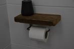Toiletrolhouder WC-rolhouder - Landelijk Plankje Hout -, Nieuw, Overige typen, Ophalen of Verzenden, Overige kleuren