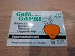Sticker café Capri Wilsele bij Nette biljart duivenlokaal, Ophalen of Verzenden, Zo goed als nieuw, Bedrijf of Vereniging